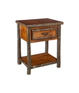 Green Gables New West Red Lodge 1Dwr Nightstand 28Hx24Wx20D