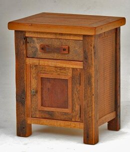 Green Gables Stony Brooke Nightstand with 1 Dwr/Dr 28Hx22Wx18D