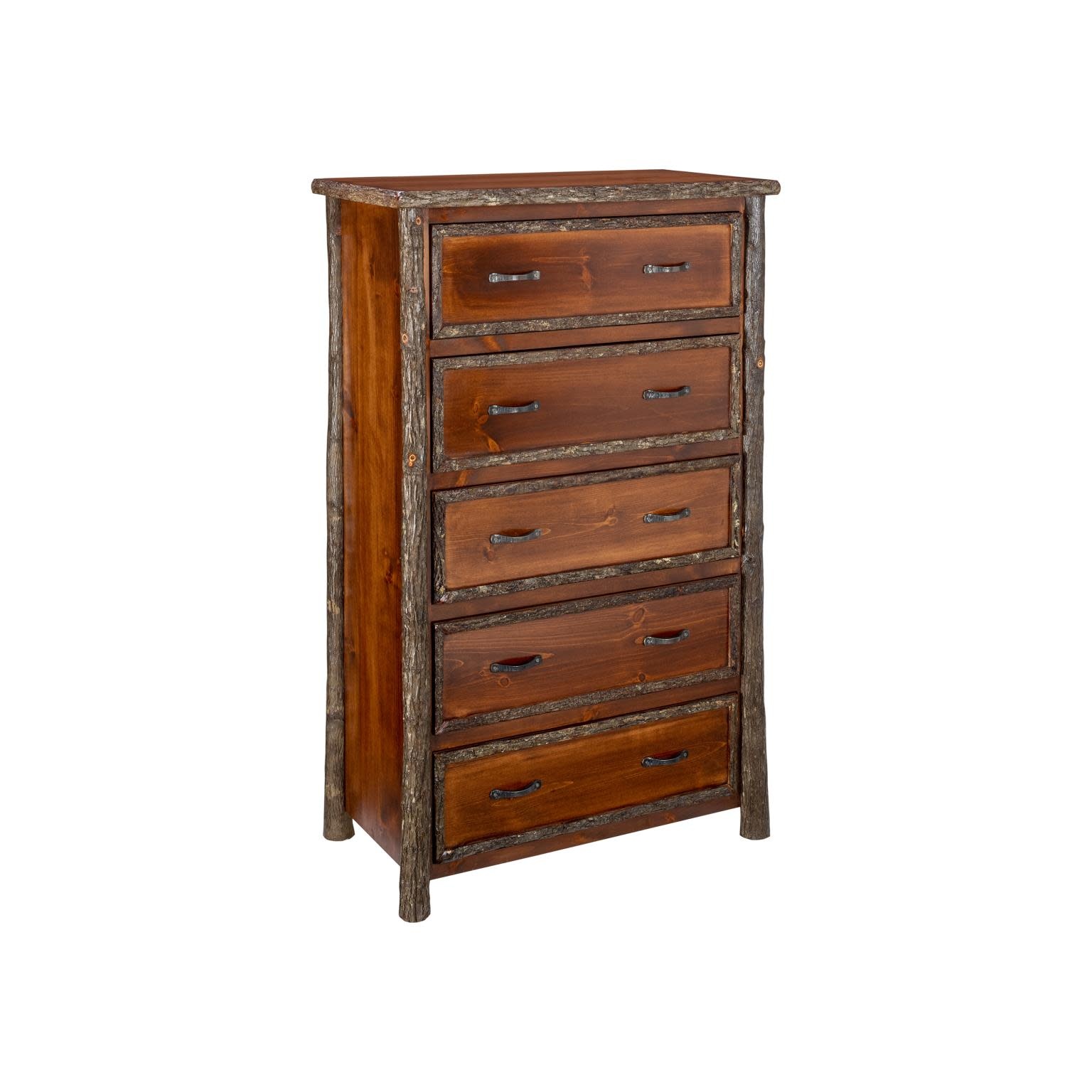 Green Gables New West Red Lodge 5 Dwr Chest 63x39x22