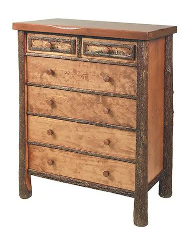 Old Hickory Woodland 5 Dwr Chest 36W x 23D x 48H