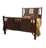 Old Hickory Blue Mountain Lake KING Bed 82x90x60H FB36H