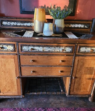Old Hickory Woodland Sideboard 62W x 22D x 40H