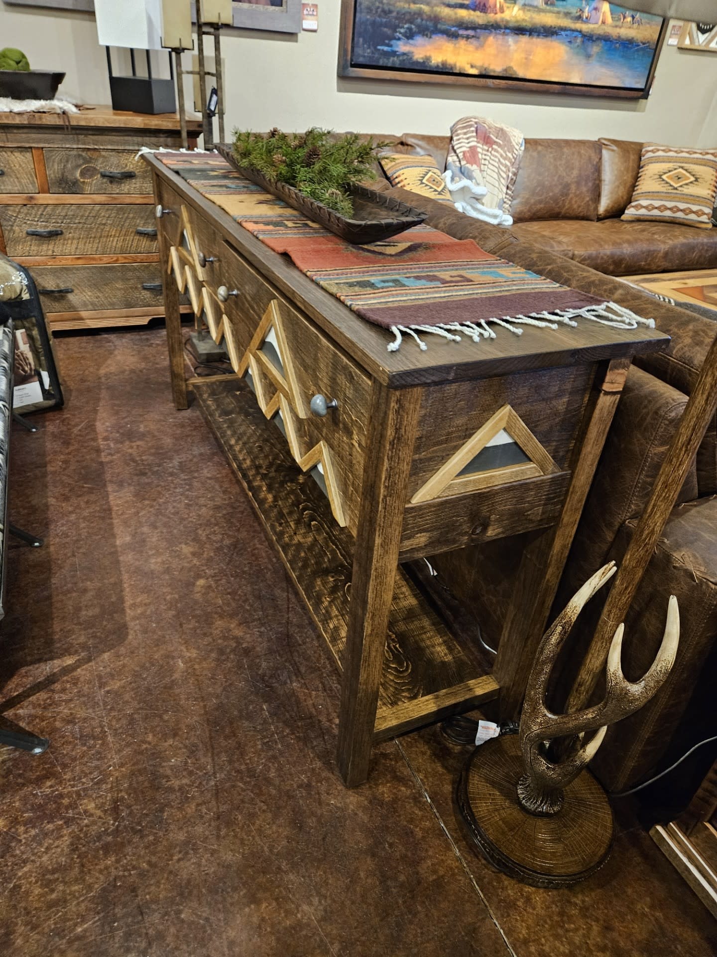 Rocky Mtn High Rocky Mtn High 2 Dwr Sofa Table 36x72x18