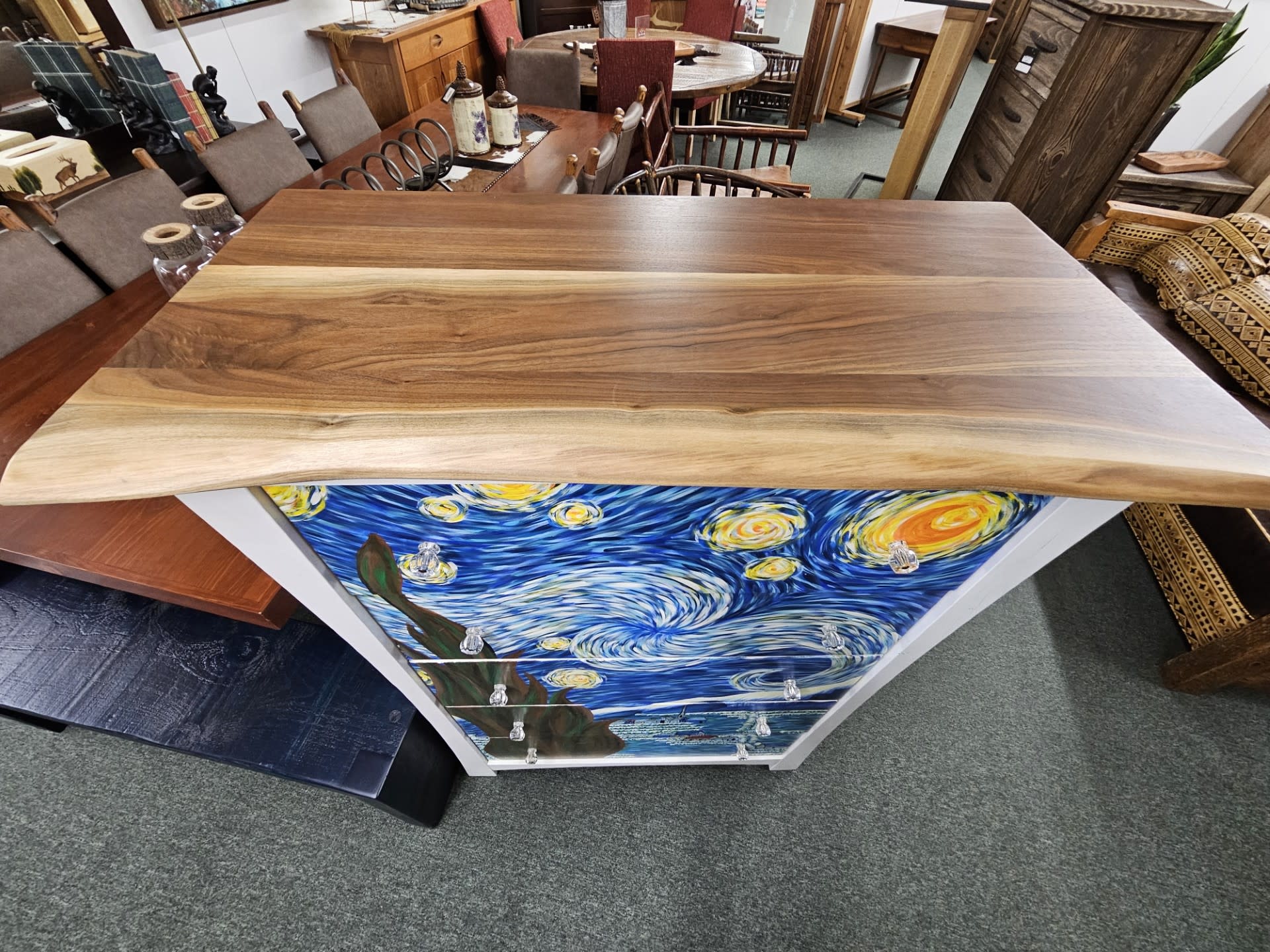 Green Gables Starry Night 5 Dwr Chest 53.5H x 40W x19D