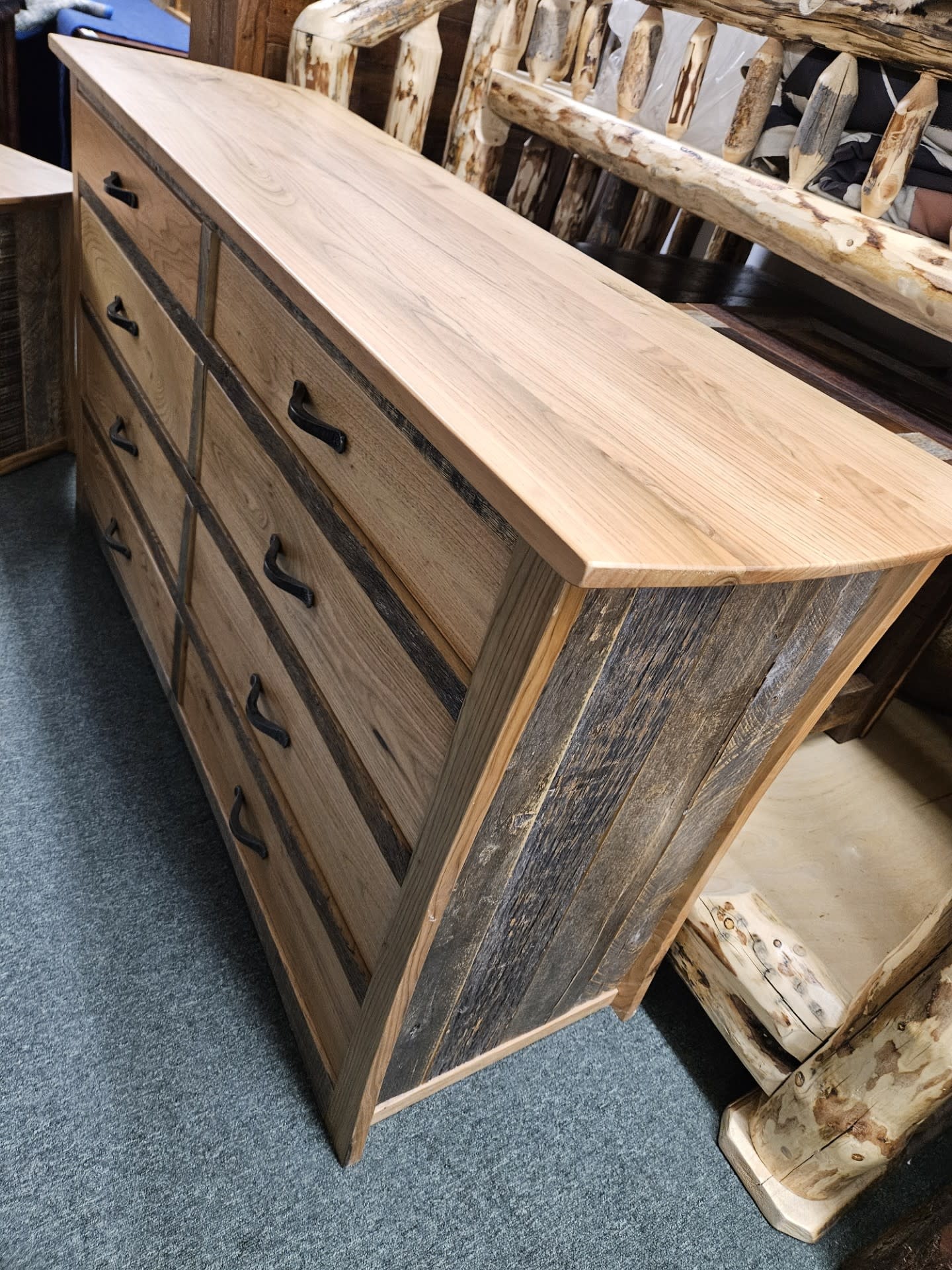 Green Gables Hampton Heath 8 Dwr Dresser 36Hx66Wx20D