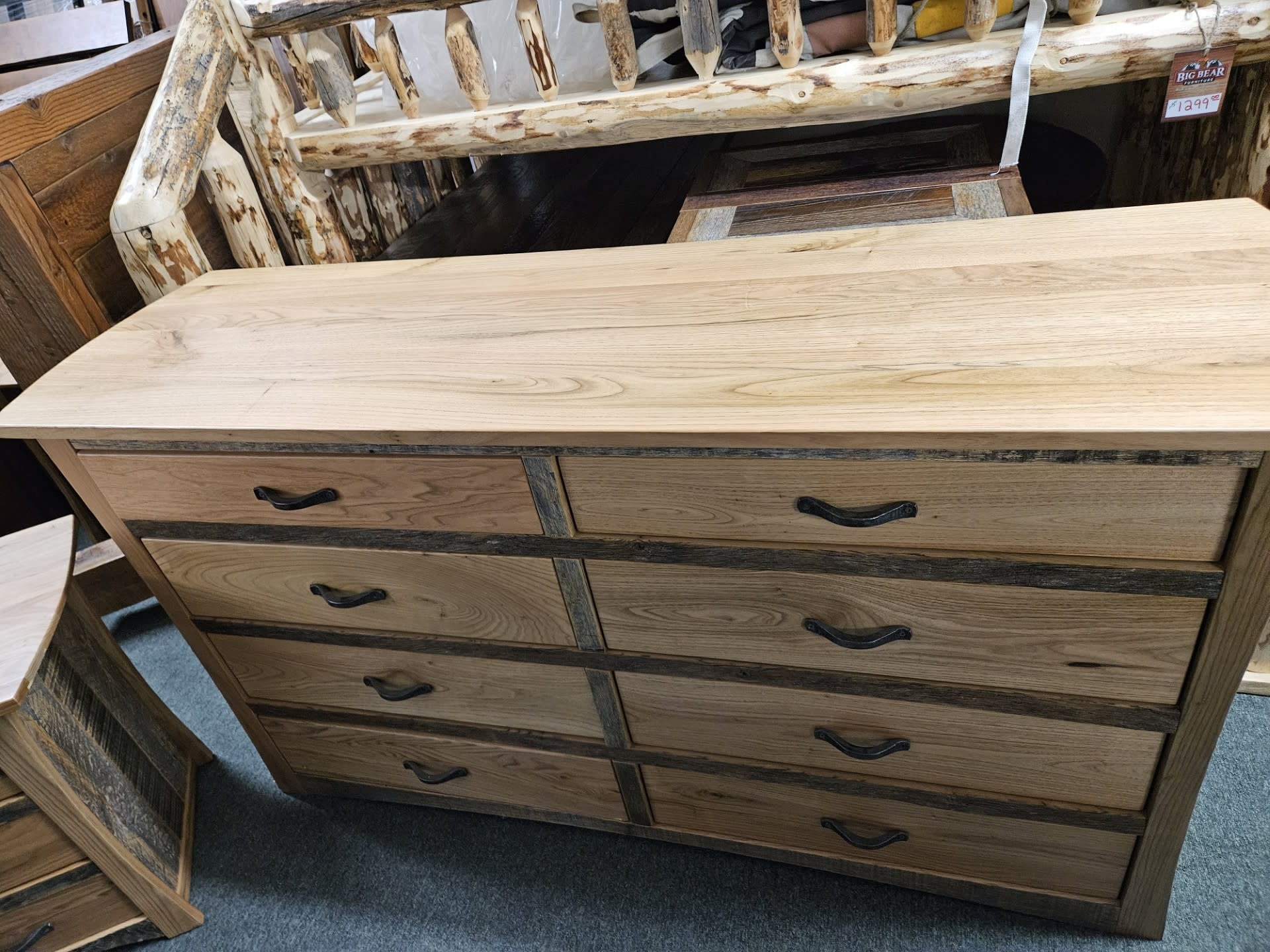 Green Gables Hampton Heath 8 Dwr Dresser 36Hx66Wx20D