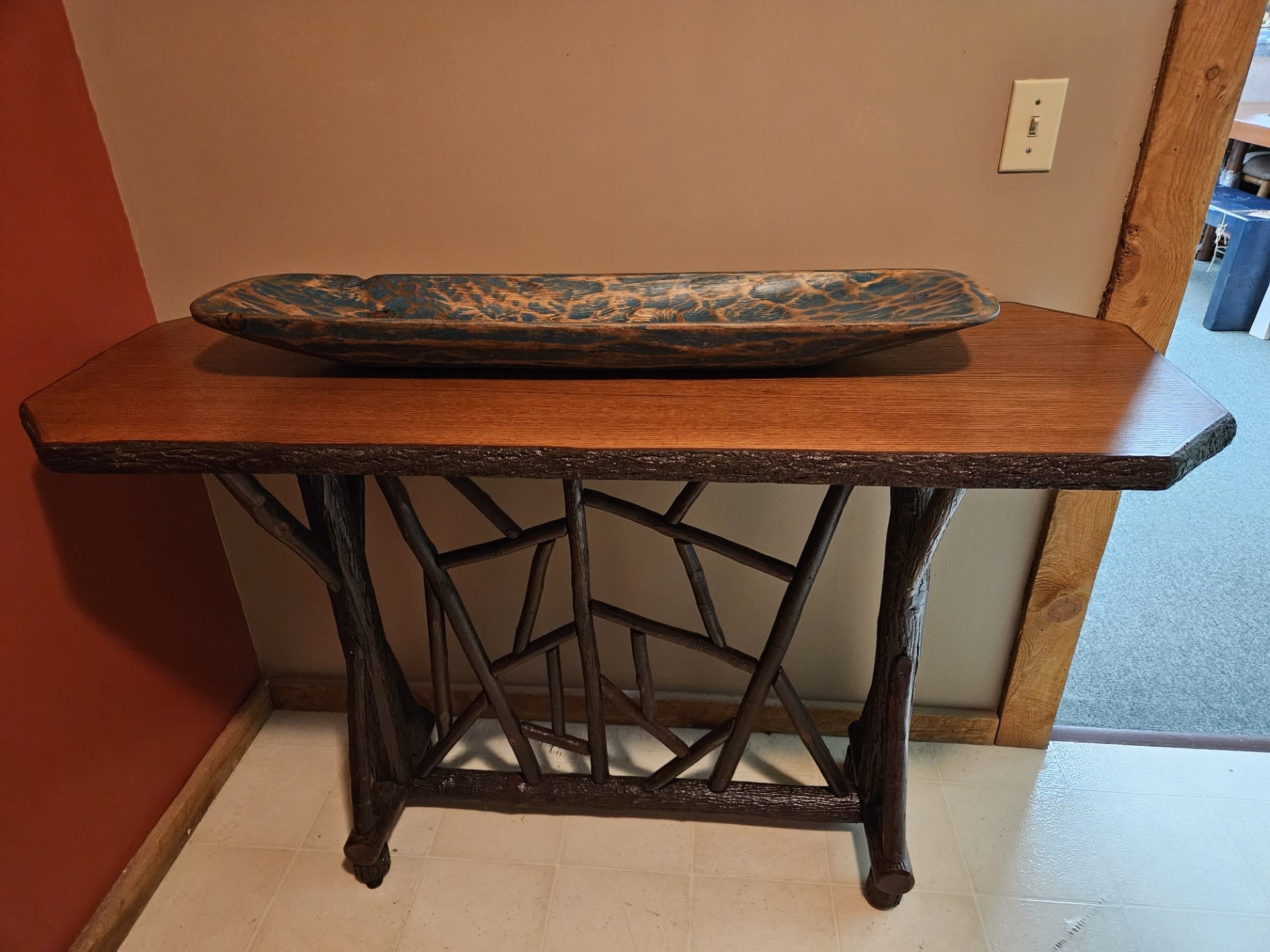 Flat Rock Flat Rock Woodsman Sofa Table 34Hx54x19