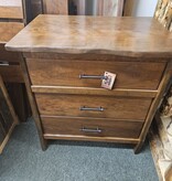 Green Gables Kettle Creek 3 Drawer Nightstand 30x28x20