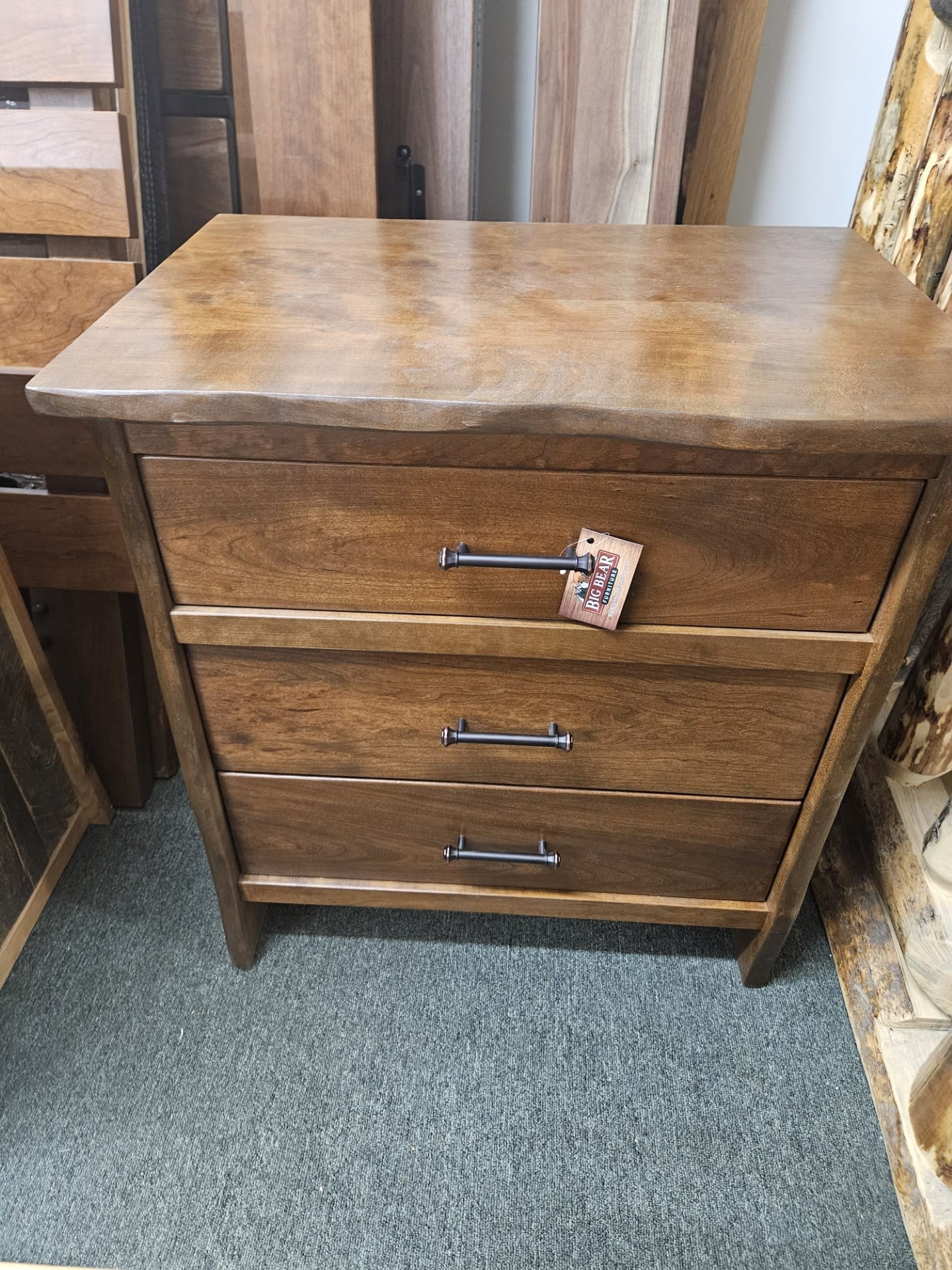 Green Gables Kettle Creek 3 Drawer Nightstand 30x28x20