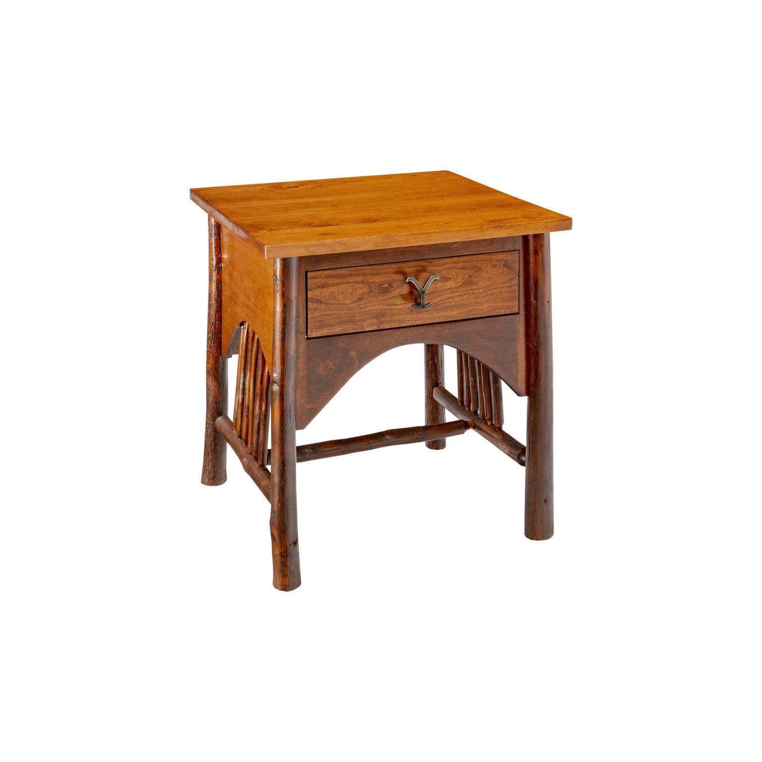 Yellowstone Yellowstone Gallatin Valley 1Dwr Side Table 25Hx24Wx24D