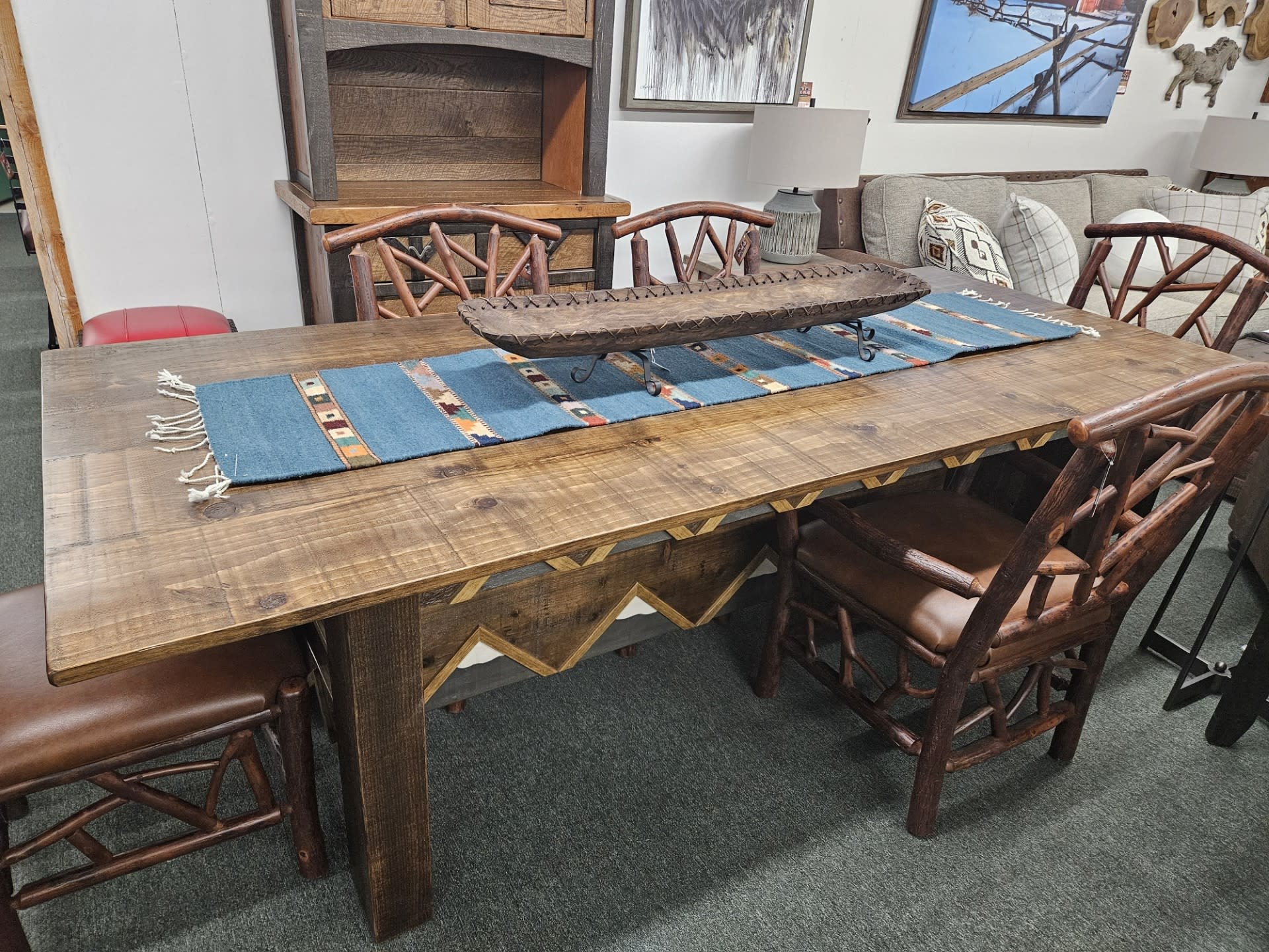 Rocky Mtn High Rocky Mtn High 8' Dining Table 31Hx96x40