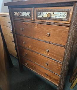 Old Hickory Woodland 5 Dwr Chest 36W x 23D x 48H