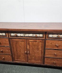 Old Hickory Woodland Mule Chest 67Wx23Dx38H
