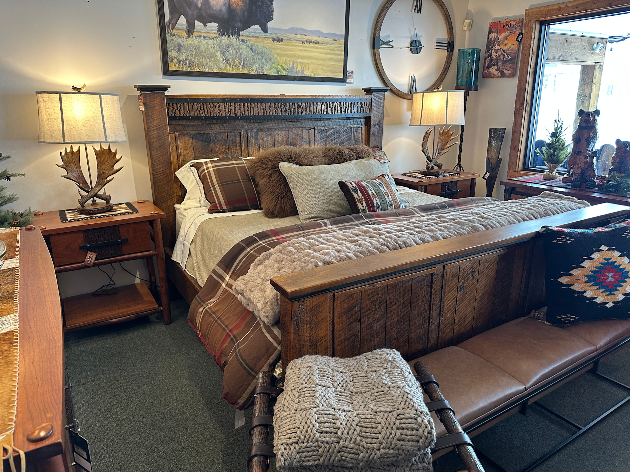 Green Gables Mossy Oak Carver Point KING Bed