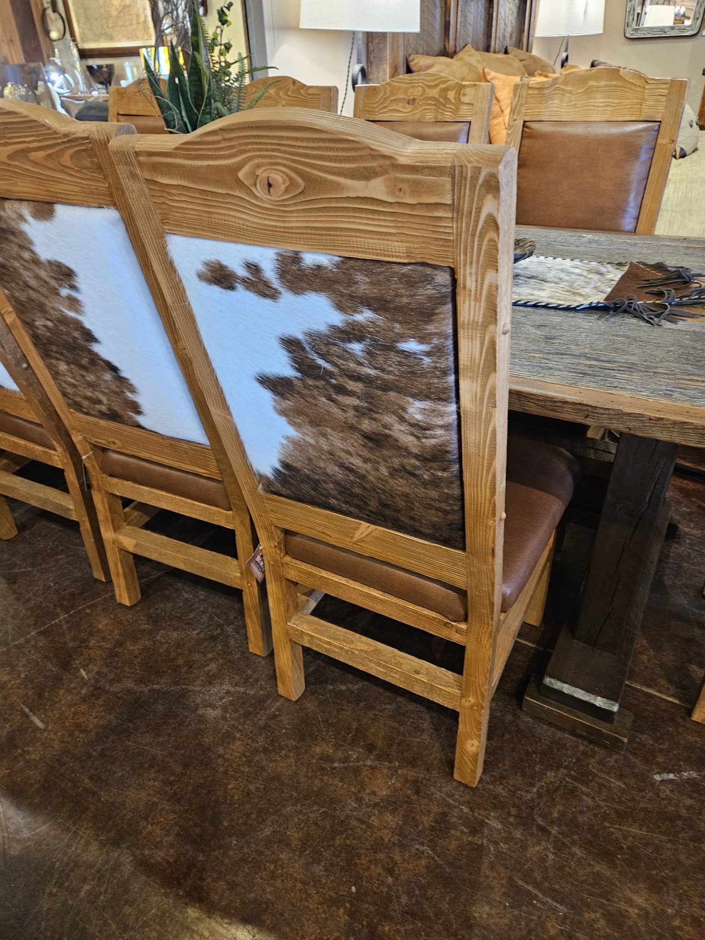 MCE Industries Leather Dining Chair