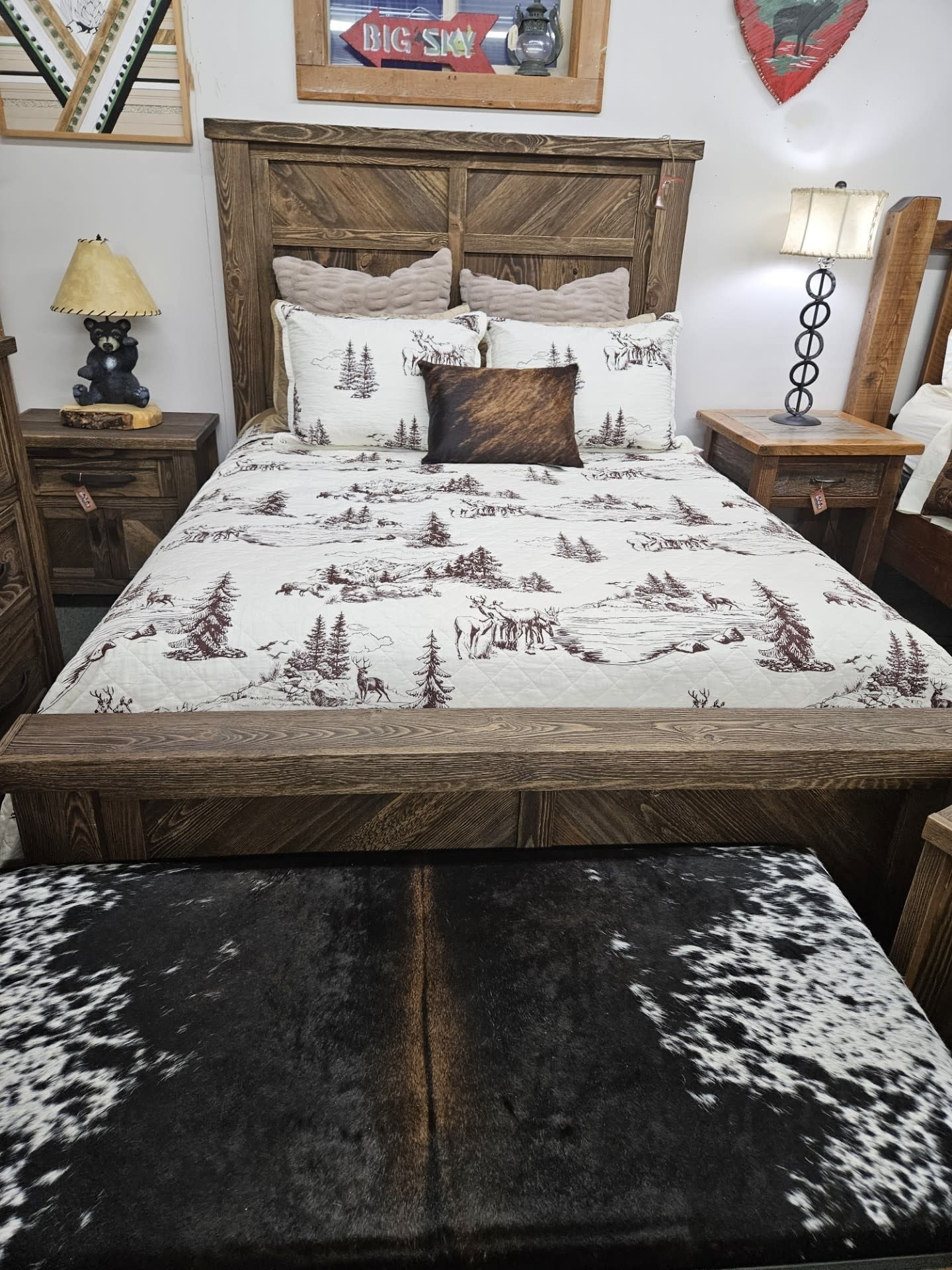 IFD 5731 Dutton Platform Bed - KING