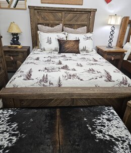 IFD 5731 Dutton Platform Bed - QUEEN