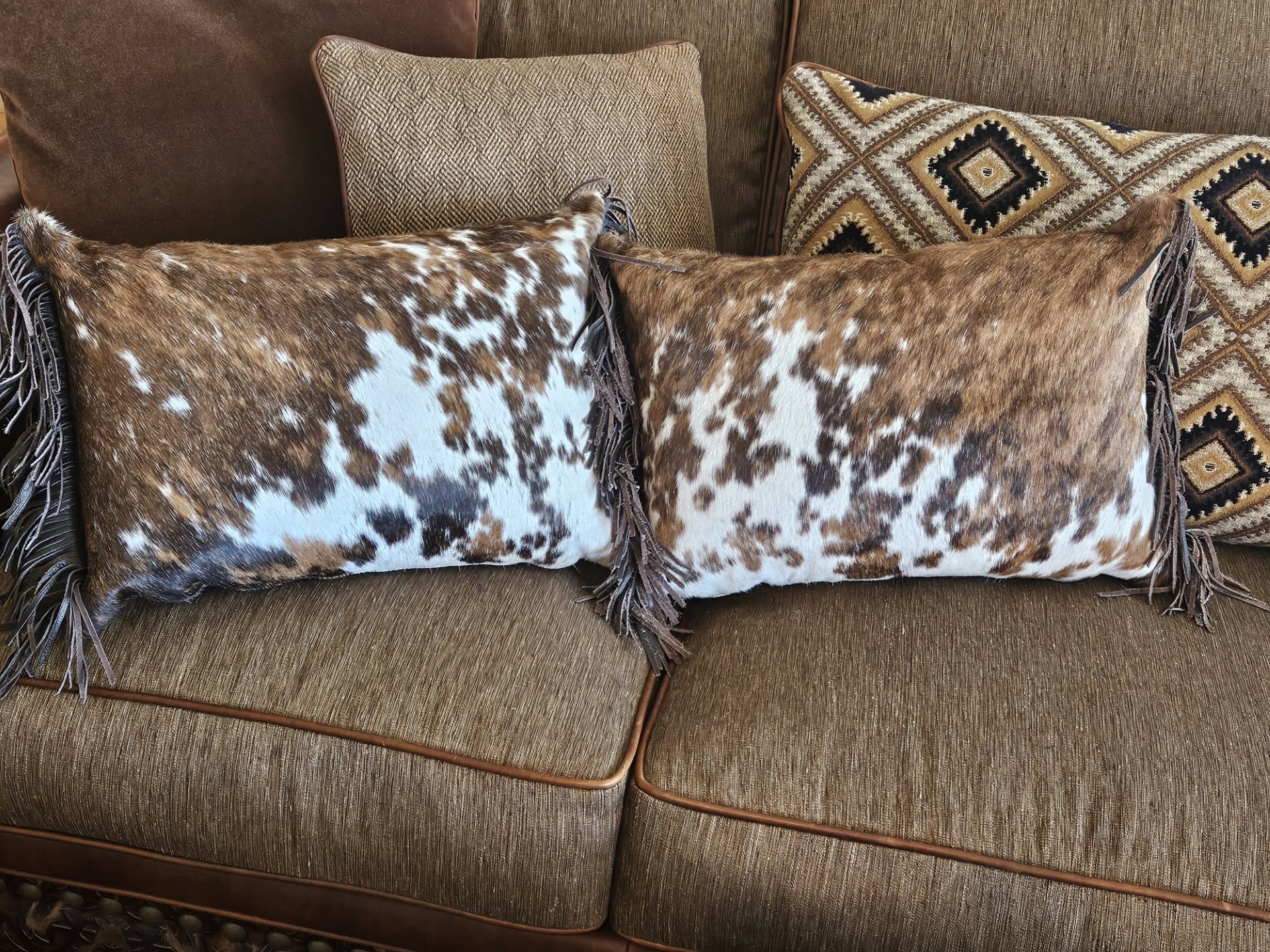 Gaucho Cowhide Pillow 14x20
