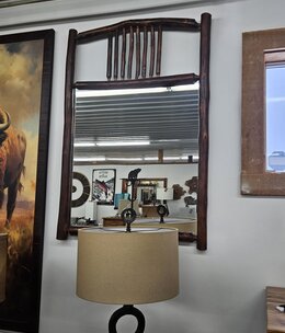 Yellowstone Yellowstone Gallatin Valley Spindle Mirror 42Hx 30W