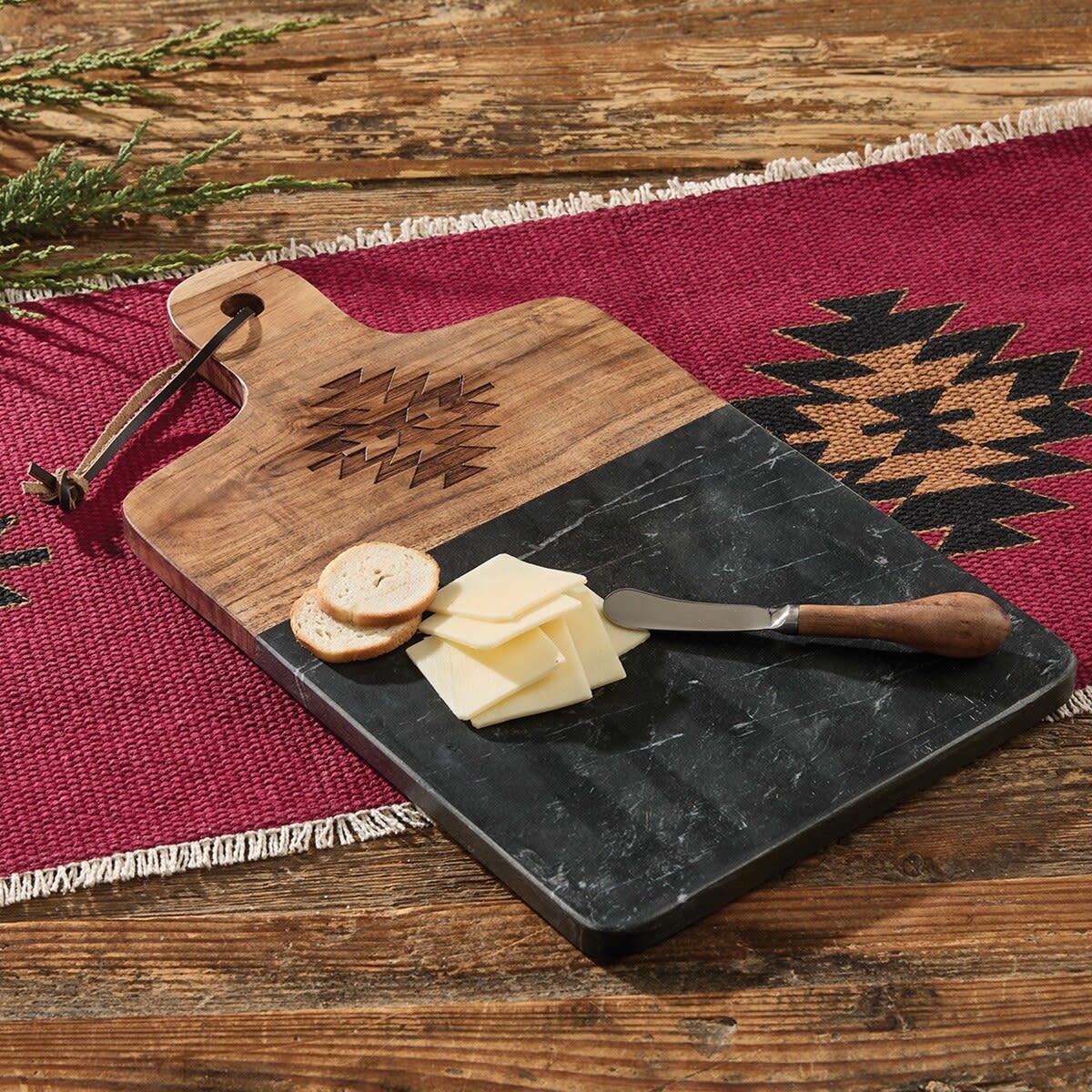 Park Design Red Dawn Cutting Board w/Spreader