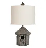 Crestview Birdhouse Accent Lamp w/Night Light