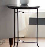 Crestview Pennington Petrified Wood Accent Table 16Dx24H