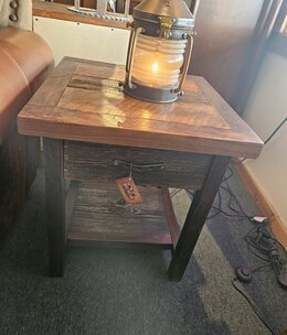 Bozeman Bozeman 1Dwr/Shelf Side Table 22x22x25
