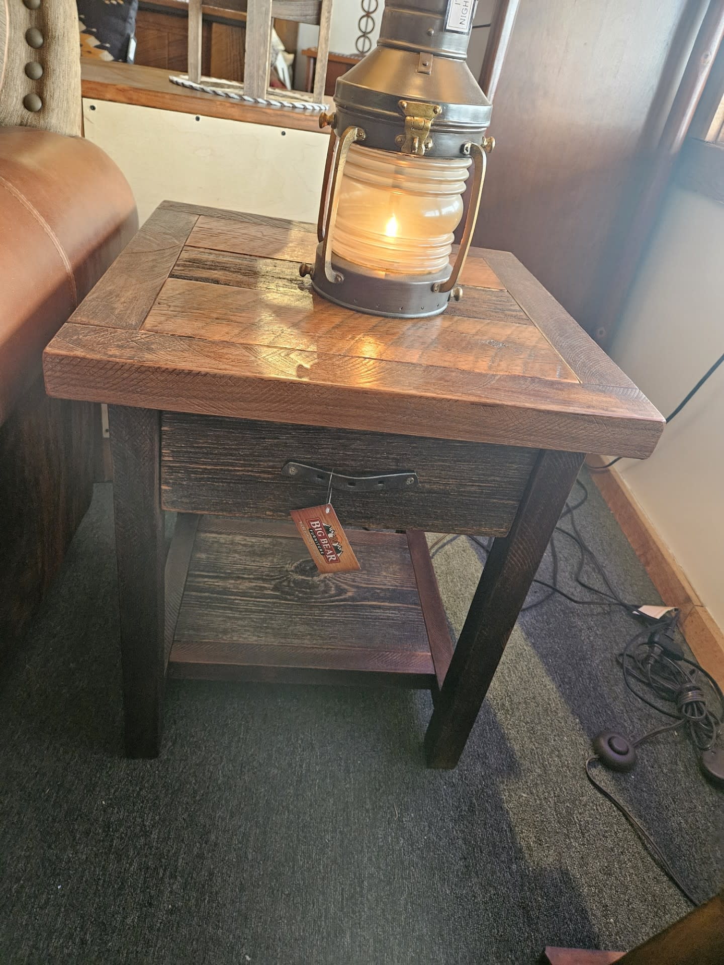 Bozeman Bozeman 1Dwr/Shelf Side Table 22x22x25