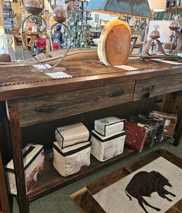 Bozeman Bozeman 2Dwr/Shelf Sofa Table 72x20x36