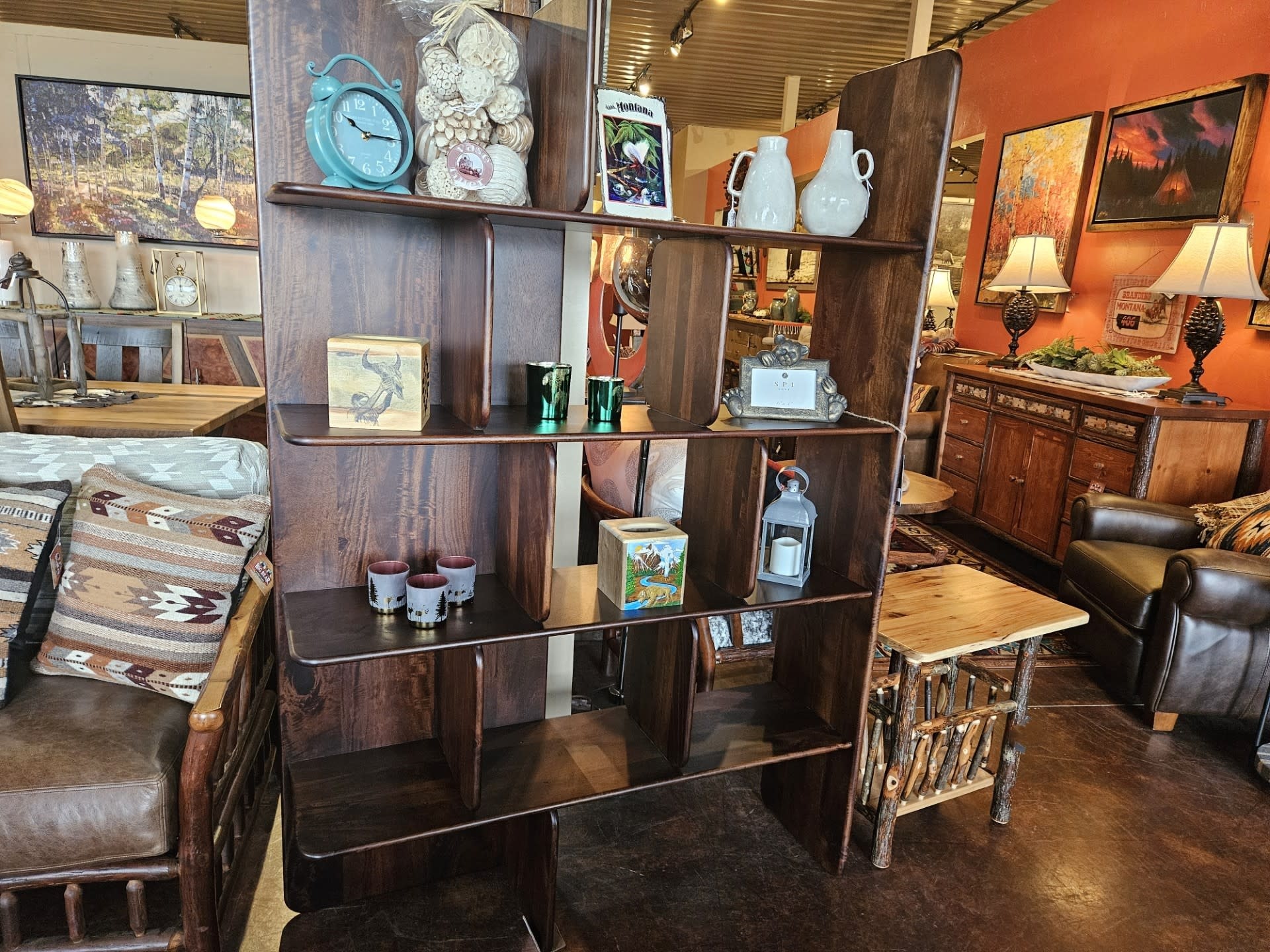 HTD Hunter Bookshelf 71H x 47.25W x 14D