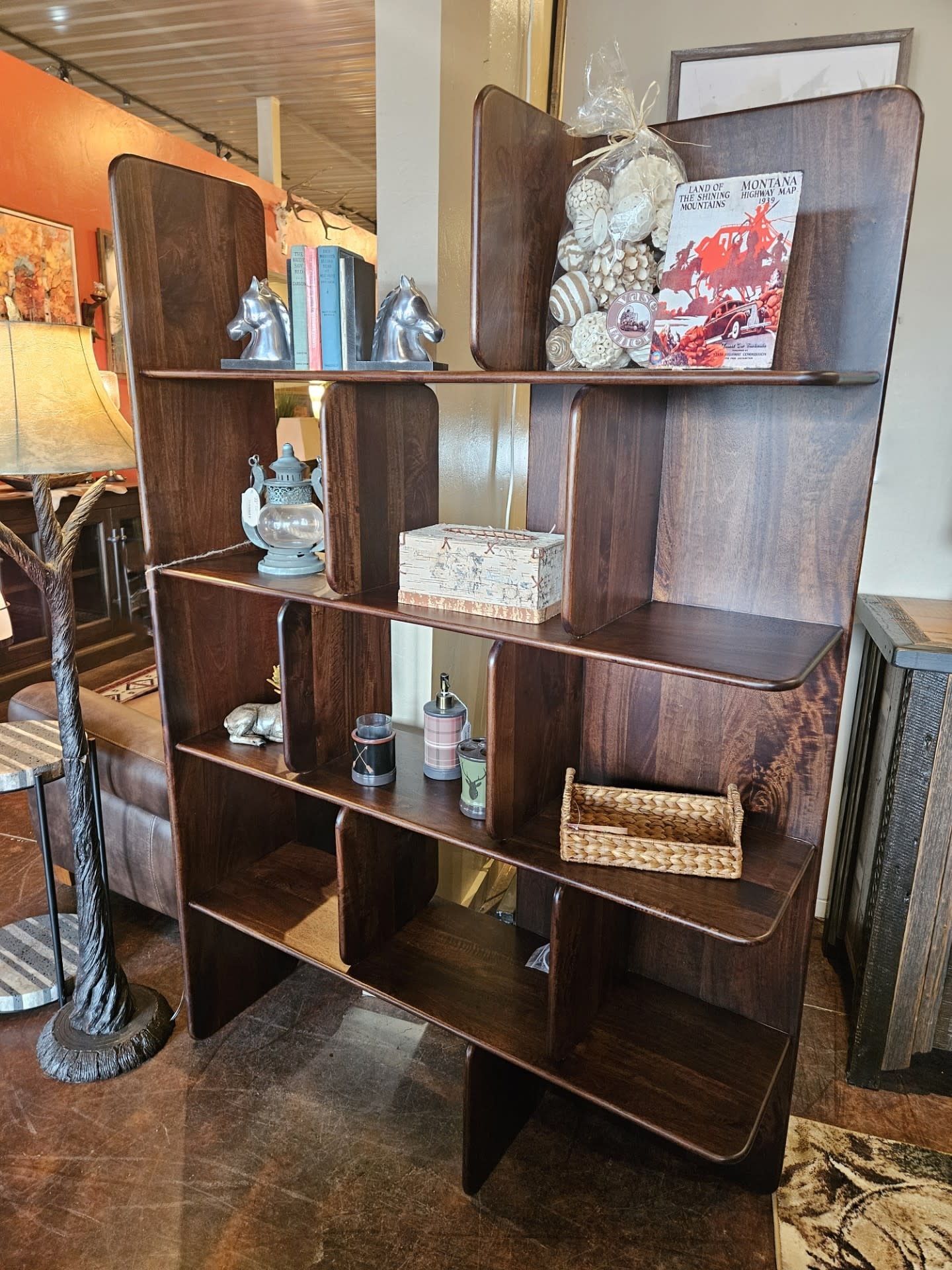 HTD Hunter Bookshelf 71H x 47.25W x 14D