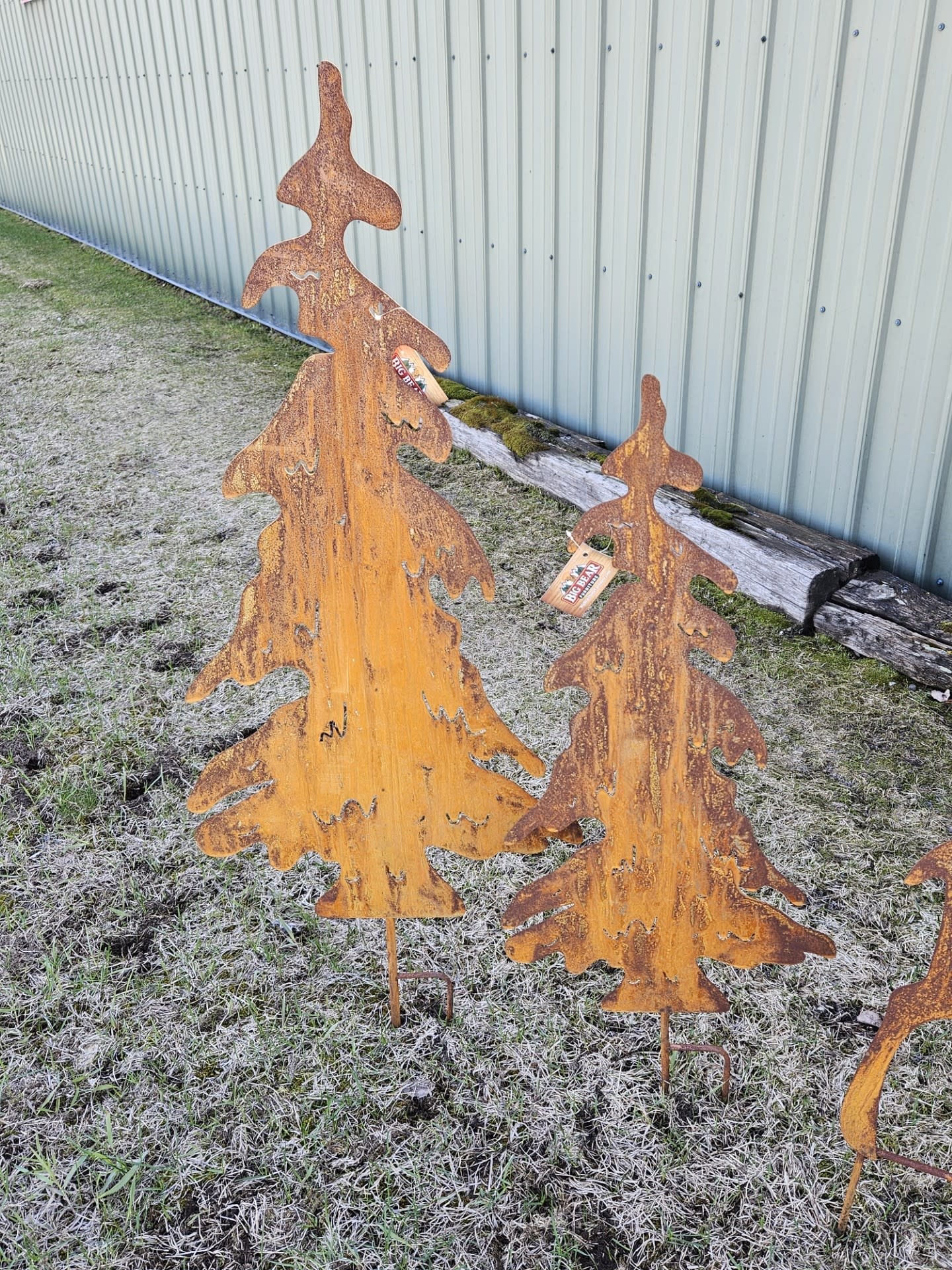 Melrose Metal Tree Cut Out Stake-54H