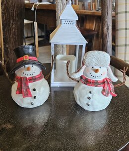 Melrose Snowman 6"H