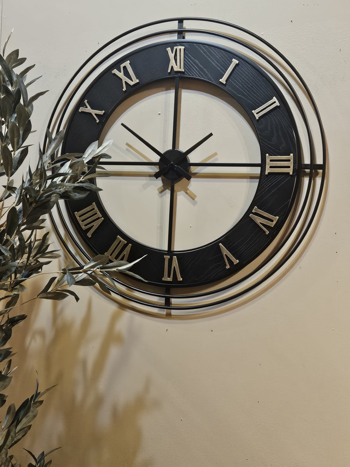Melrose Wall Clock 34"Diameter