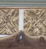 Uttermost Outland Wood Wall Decor 24x24x3