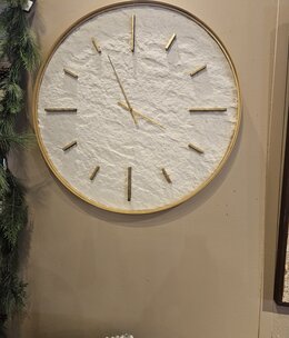Uttermost Stone Serenity Clock 35Dia x 2D