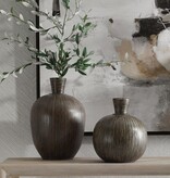 Uttermost Islander Black Vase-SMALL 10x12x10