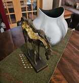Uttermost Openly Grazing Horse Sculpture 13x13x4D