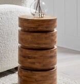 Uttermost Boone Drink Table 12Dia x 21H