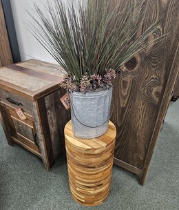 Uttermost Boone Drink Table 12Dia x 21H
