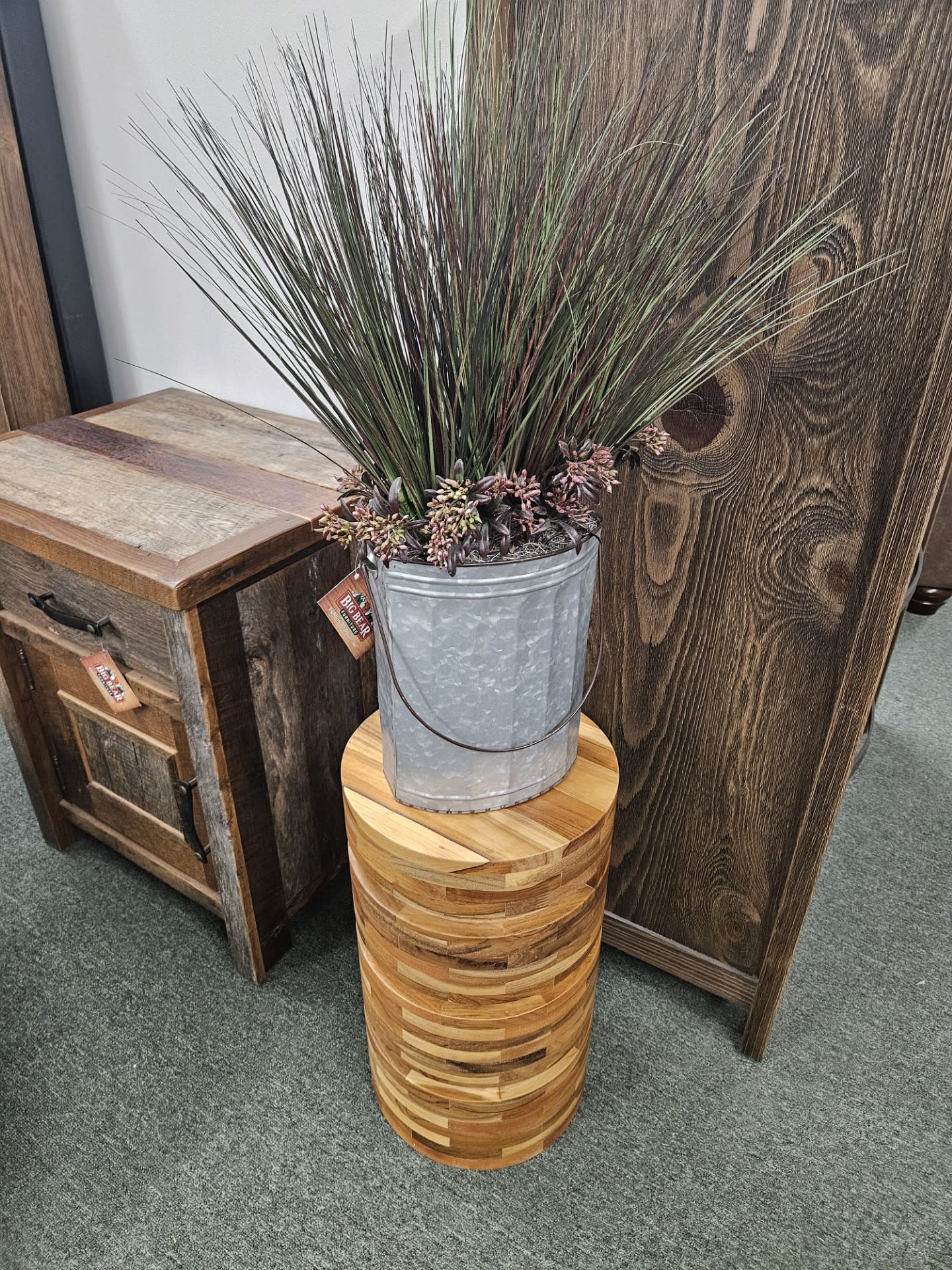 Uttermost Boone Drink Table 12Dia x 21H
