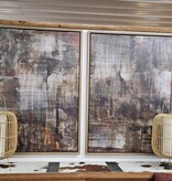 Uttermost Molten Patina Canvas Art, 38Wx2Dx50H
