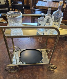 Uttermost Carrinho Bar Cart 36x16x36H