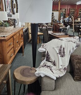 Uttermost Layla Floor Lamp, 63H