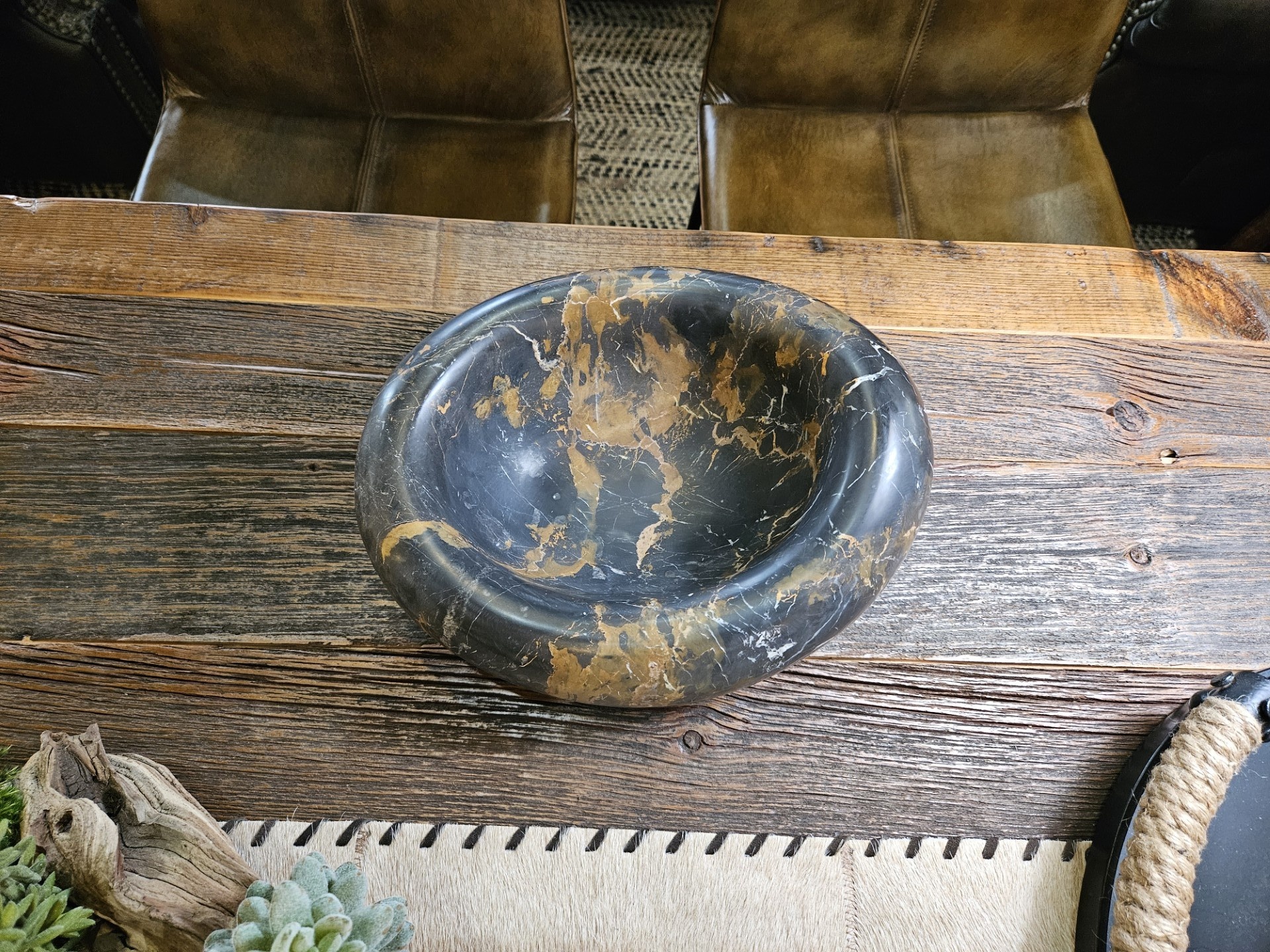 Uttermost Swaddle Bowl - LARGE- 11x9x5H