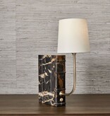 Uttermost Book Mini Lamp, Dark Marble, 16H