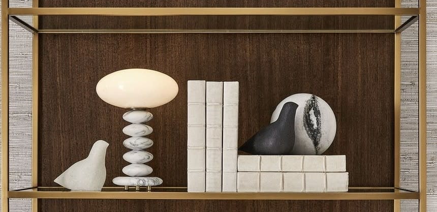 Uttermost Washed Stones Mini Lamp, 11H