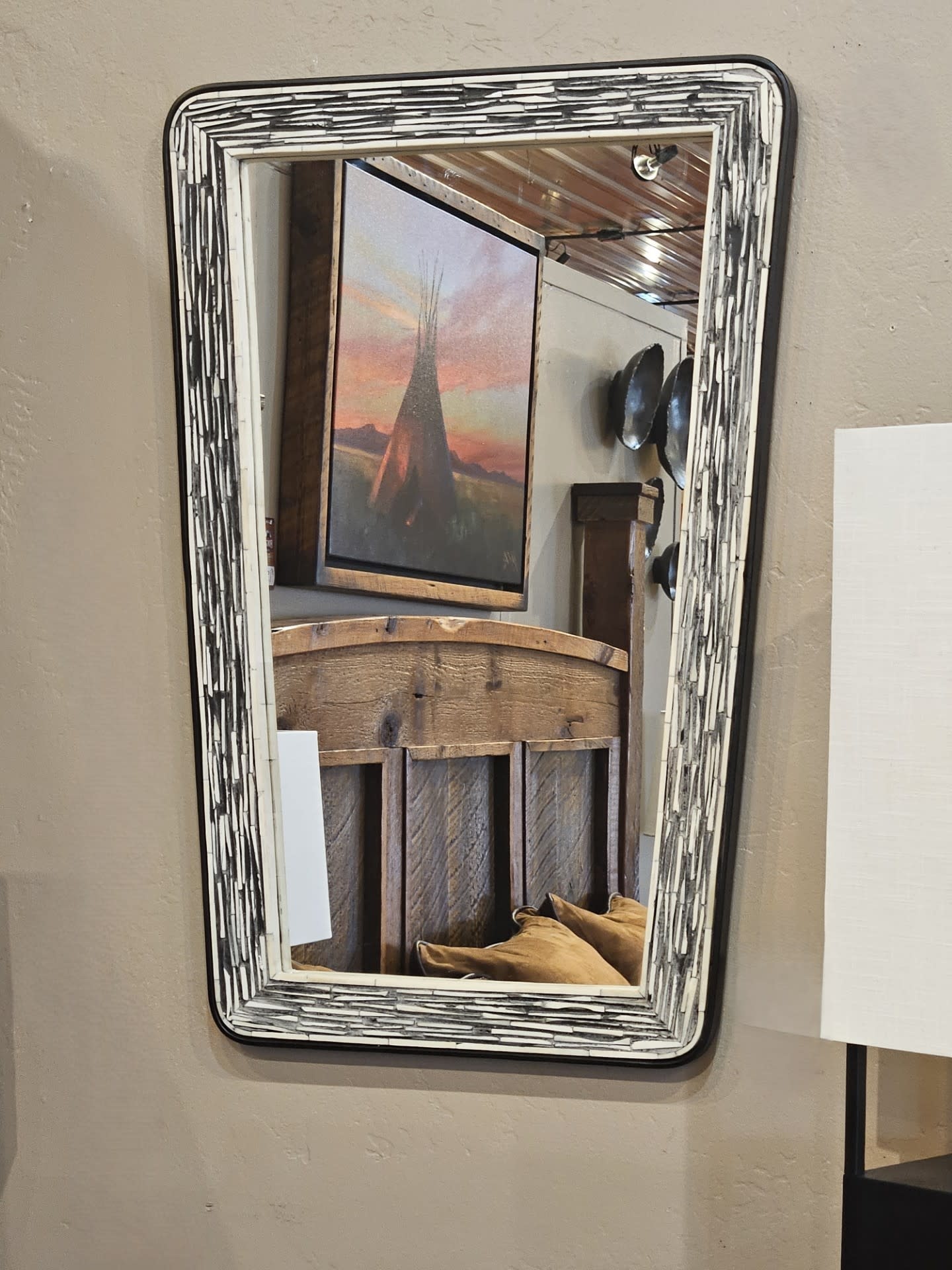 Uttermost Inlay Mirror 24x37x2