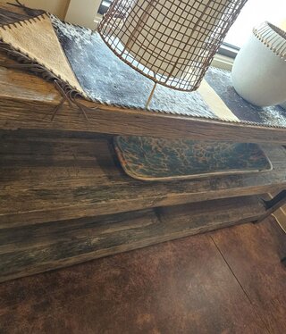 Crestview Hickory Ridge Console Table 80x15x36