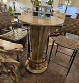 Crestview Cedar Creek Pub Table 28Dia x 42H